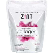 Zint, Peptides de Collagène Pur Nourri à l'Herbe, Non Aromatisé, 16 oz (454 g)