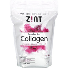 Zint, Peptides de Collagène Pur Nourri à l'Herbe, Non Aromatisé, 32 oz (907 g)