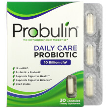 Probulin, Tägliche Pflege, Probiotikum, 10 Milliarden KBE, 30 Kapseln