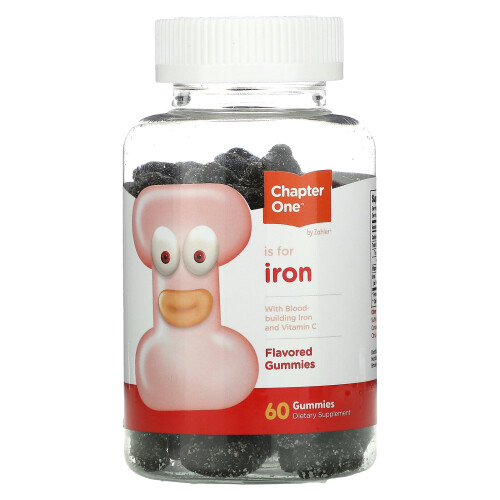 Chapter One, Eisen, aromatisierte Gummis, 60 Gummis