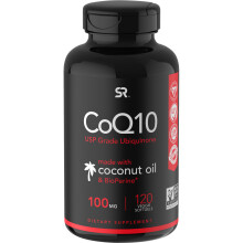 Sports Research, CoQ10, USP-Qualität mit BioPerine, 100 mg, 120 Veggie Softgels