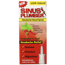 Greensations, Sinus Plumber, Kopfschmerz Nasenspray, 0,68 fl oz (20 ml)