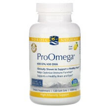 Nordic Naturals, ProOmega, Zitrone, 1.000 mg, 120 Weichkapseln