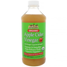 Country Farms, Bio-Apfelessig mit Ingwer, Cayenne & Ahorn, 16 fl oz (473 ml)