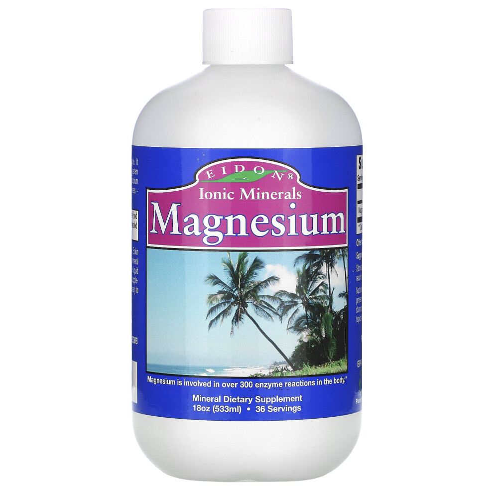 Photos - Vitamins & Minerals IONIC Eidon Mineral Supplements, Magnesium, 18 oz  (533 ml)