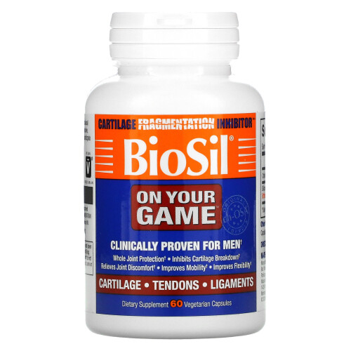 Biosil, On Your Game, 60 pflanzliche Kapseln 2