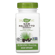 Nature's Way, Sägepalmenbeeren, 585 mg, 180 Vegane Kapseln