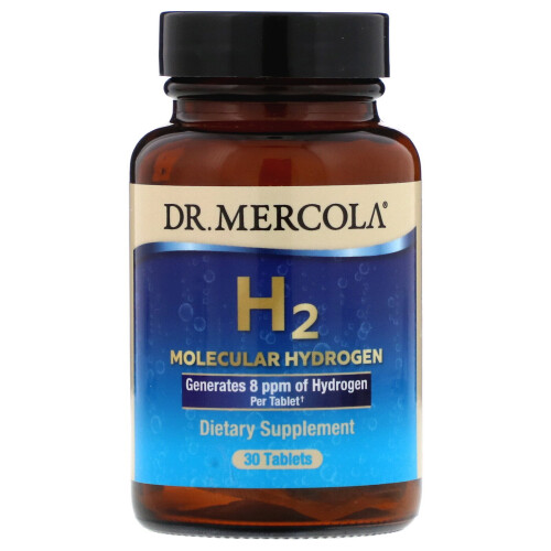 Dr. Mercola, Hydrogène Moléculaire H2, 30 comprimés