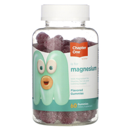 Chapter One, Magnesium-Gummis, Himbeere, 60 Gummis