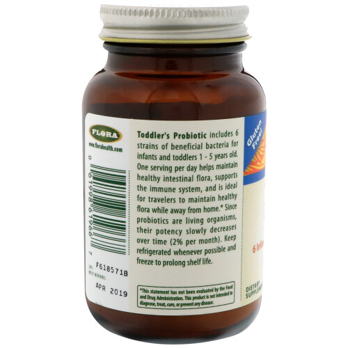 Flora, Probiotique Tout-Petit, 3 Milliards, 2,64 oz (75 g) 2
