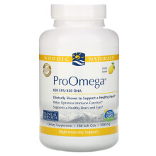 Nordic Naturals, ProOmega, Zitrone, 1.000 mg, 180 Weichkapseln