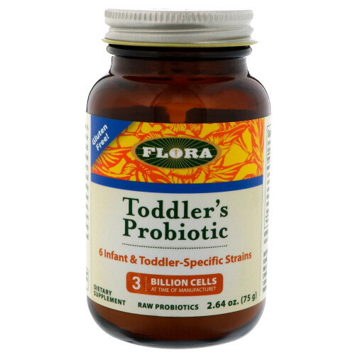 Flora, Probiotique Tout-Petit, 3 Milliards, 2,64 oz (75 g)