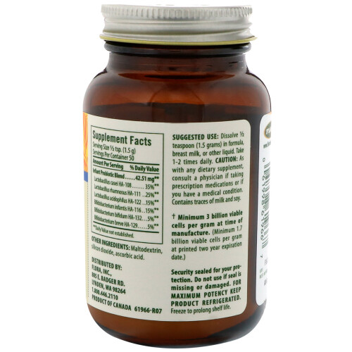 Flora, Probiotique Tout-Petit, 3 Milliards, 2,64 oz (75 g) 1