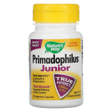 Nature's Way, Primadophilus, Junior, Ages 6-12, 90 Vegetarian Capsules