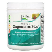 Pure Essence, Ionic-Fizz, Magnesium Plus, Himbeer-Limonade, 12,06 oz (342 g)