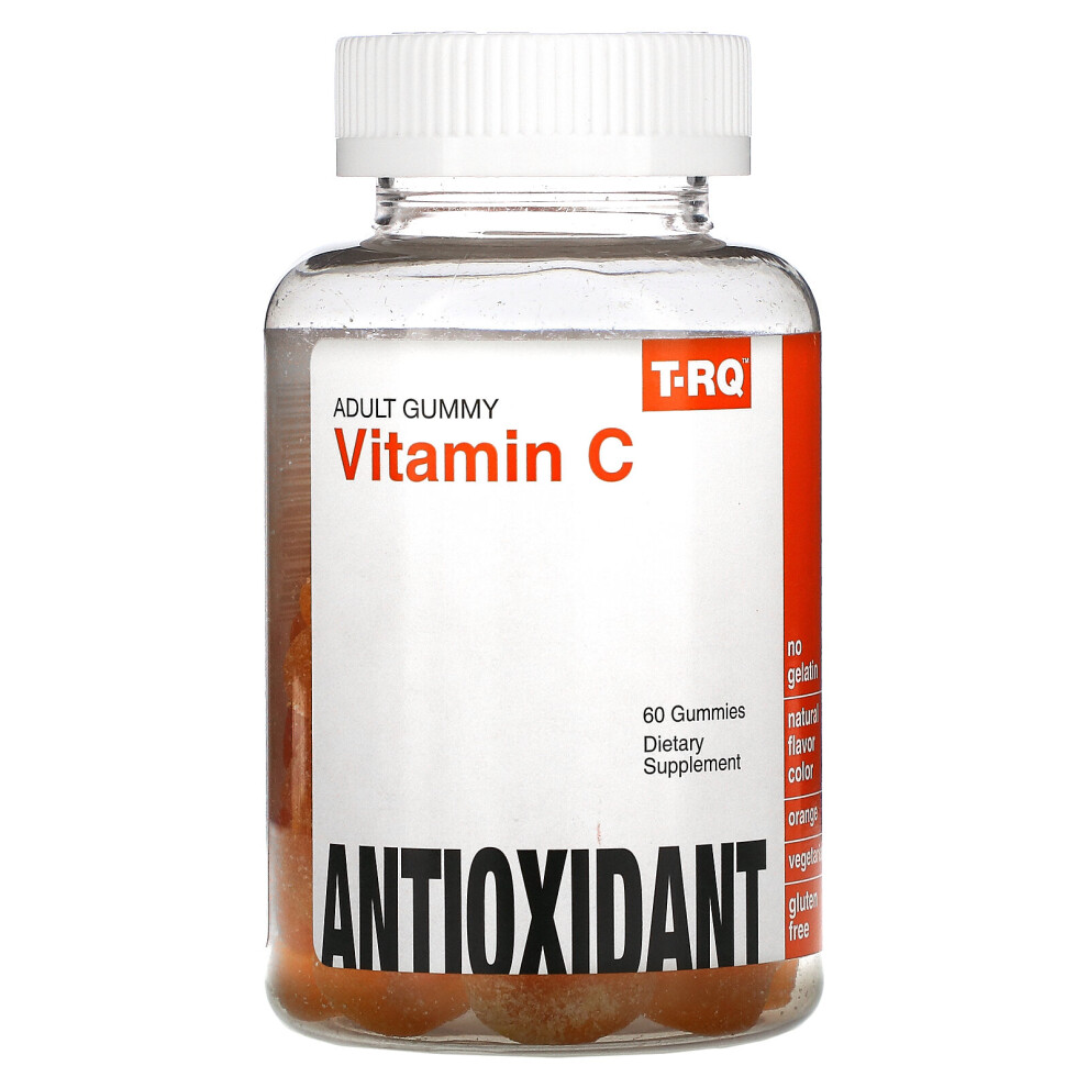 T-Rq Orange Adult Gummy, Vitamin C, Antioxidant, 60 Gummies