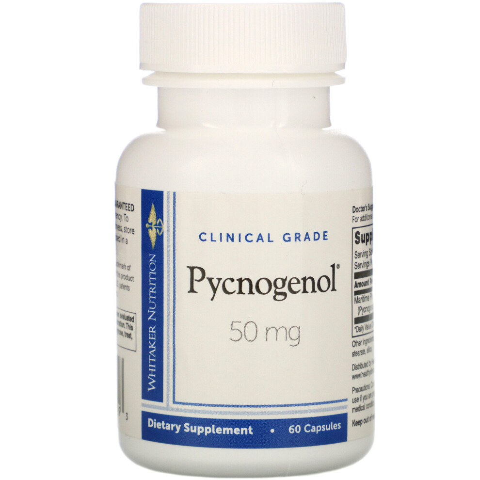 Dr. Whitaker , Clinical Grade, Pycnogenol, 50 Mg, 60 Capsules