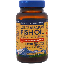 Wiley's Finest, Wildes Fischöl aus Alaska, Cholesterin-Unterstützung, 90 Weichkapseln