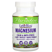 Paradise Herbs, Earth's Blend, Magnesium, 90 Vegetarische Kapseln
