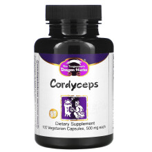 Dragon Herbs, Cordyceps, 450 mg, 100 Vegetarische Kapseln
