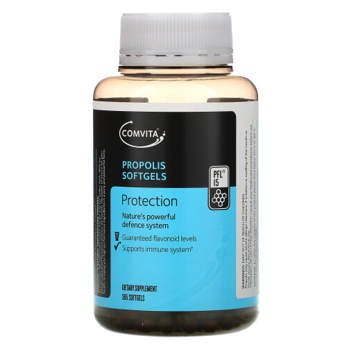 Comvita, Propolis, PFL15, 365 Softgels 2