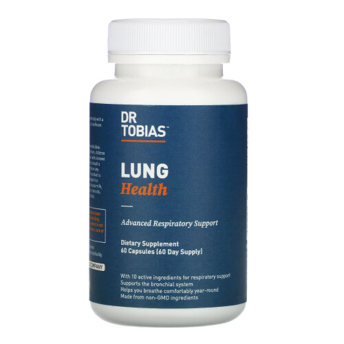 Dr. Tobias, Lungengesundheit, 60 Kapseln
