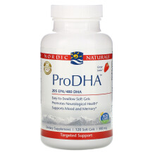 Nordic Naturals, ProDHA, Erdbeere, 500 mg, 120 Weichkapseln (250 mg pro Weichkapsel)