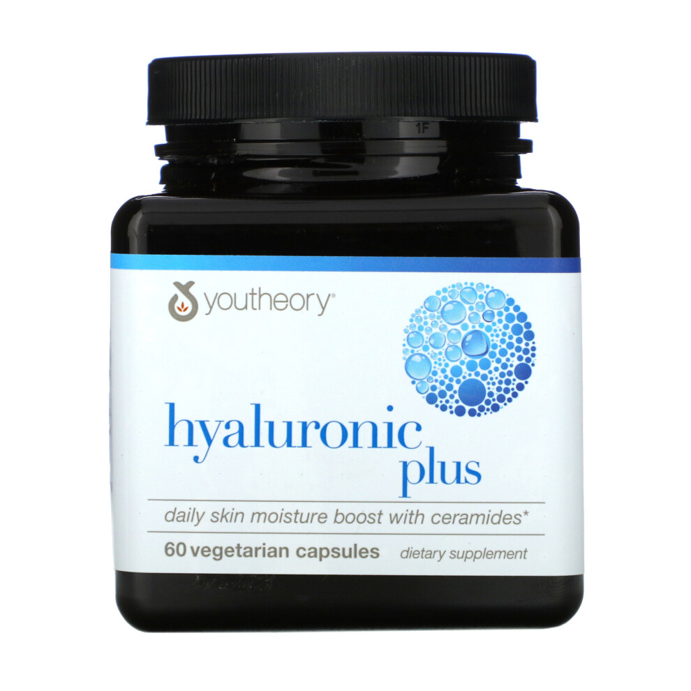 Youtheory , Hyaluronic Plus, 60 Vegetarian Capsules