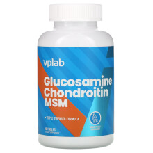 Vplab, Glucosamin Chondroitin MSM, 180 Tabletten
