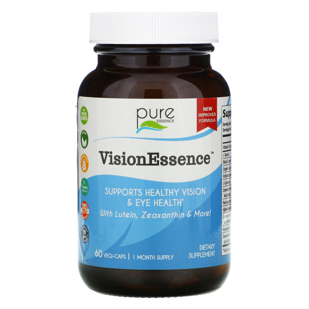 Pure Essence , Visionessence, 60 Vegi-Caps