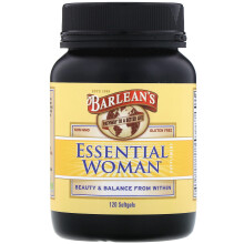 Barlean's, Complément Essential Woman, 120 Gélules Souples