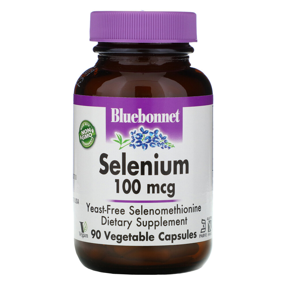 Bluebonnet Nutrition , Selenium, 100 Mcg, 90 Vcaps