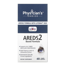 Physician's Choice, Augengesundheit, Areds2-inspirierte Formel, 60 Kapseln