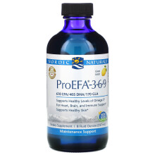 Nordic Naturals, ProEFA - 3-6-9, Citron, 8 fl oz (237 ml)
