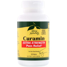 Terry Naturally, Curamin, Schmerzlinderung, Extra Stärke, 120 Tabletten