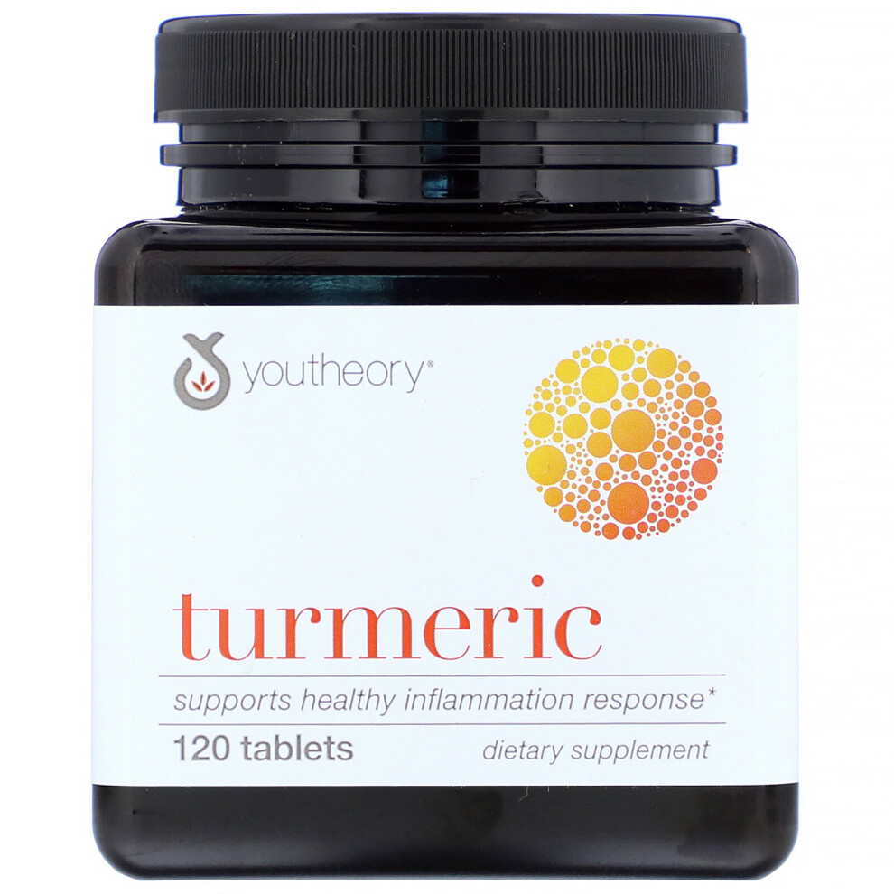 Youtheory , Turmeric, 120 Tablets