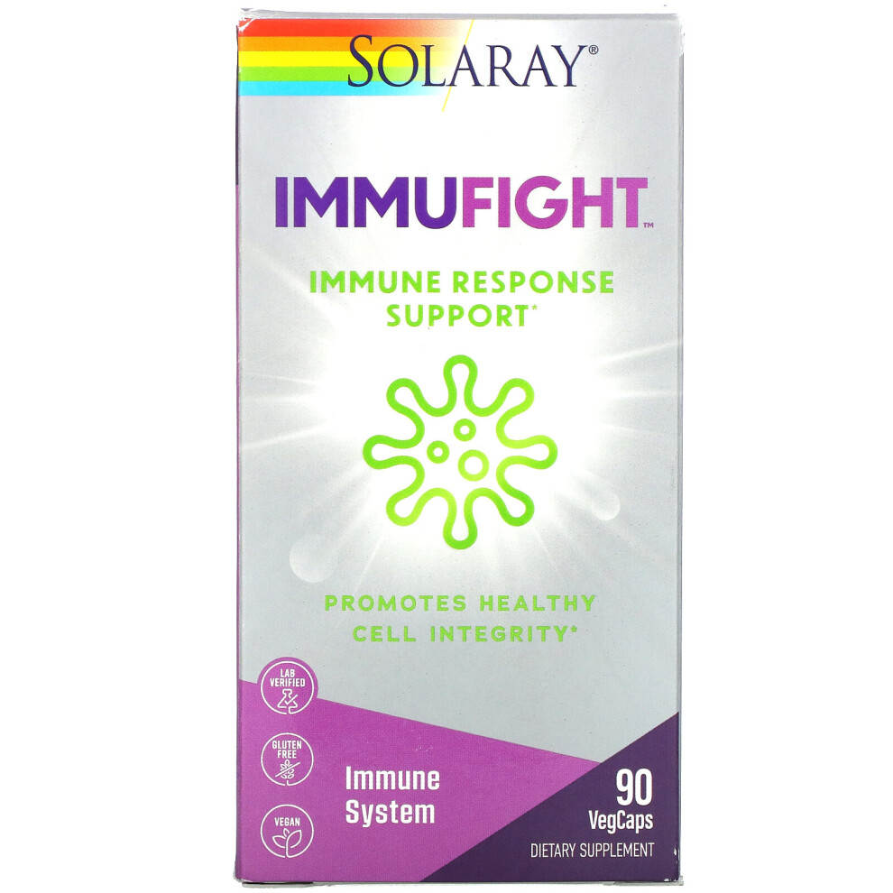Solaray , Immufight, Immune Response Support, 90 Vegcaps
