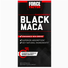Force Factor, Schwarze Maca, 60 Kapseln