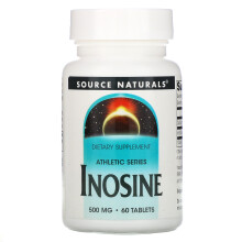 Source Naturals, Série Athlétique, Inosine, 500 mg, 60 Comprimés