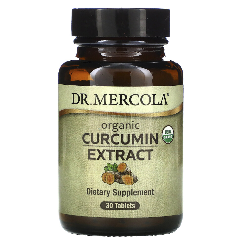 Dr. Mercola , Organic Curcumin Extract, 30 Tablets