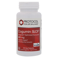 Protocol for Life Balance, Cogumin SLCP, 400 mg, 50 Veg Kapseln
