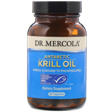 Dr. Mercola, Antarktisches Krillöl, 60 Kapseln