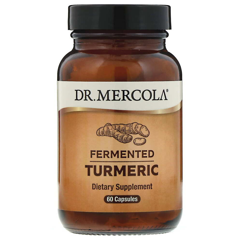 Dr. Mercola , Fermented Turmeric, 60 Capsules