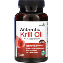 Futurebiotics, Antarktisches Krillöl mit Astaxanthin, 180 Weichkapseln