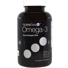 Ascenta, NutraSea hp, Omega-3, Extra Strength EPA, Lemon Flavor, 120 Softgels