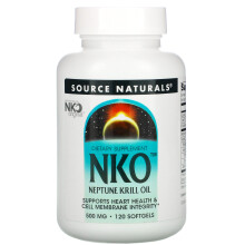 Source Naturals, NKO, Huile de Krill Neptune, 500 mg, 120 Gélules