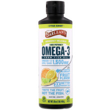 Barlean's, Seriously Delicious, Omega-3 Fischöl, Zitronensorbet, 1.500 mg, 16 oz (454 g)