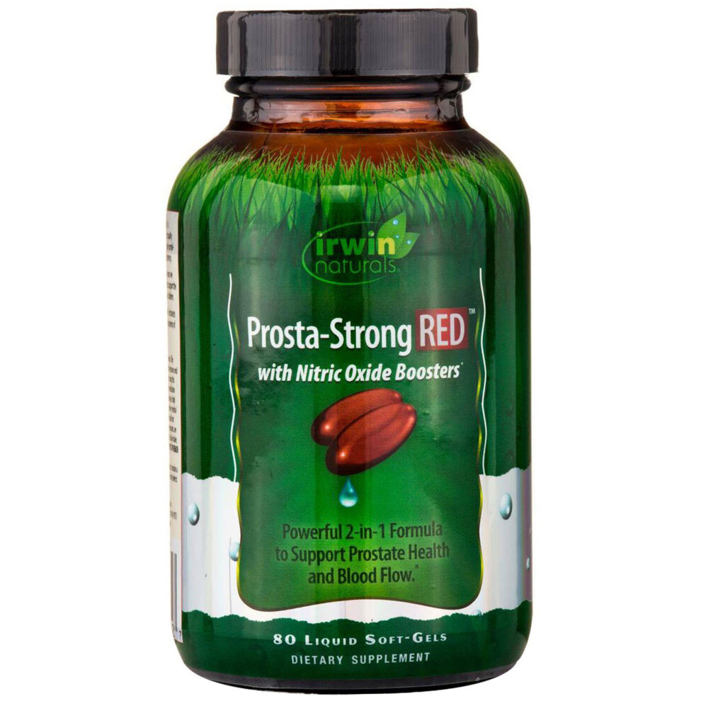 Irwin Naturals , Prosta-Strong Red, 80 Liquid Soft-Gels