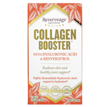 Reserveage Beauty, Kollagen Booster mit Hyaluronsäure & Resveratrol, 60 Kapseln