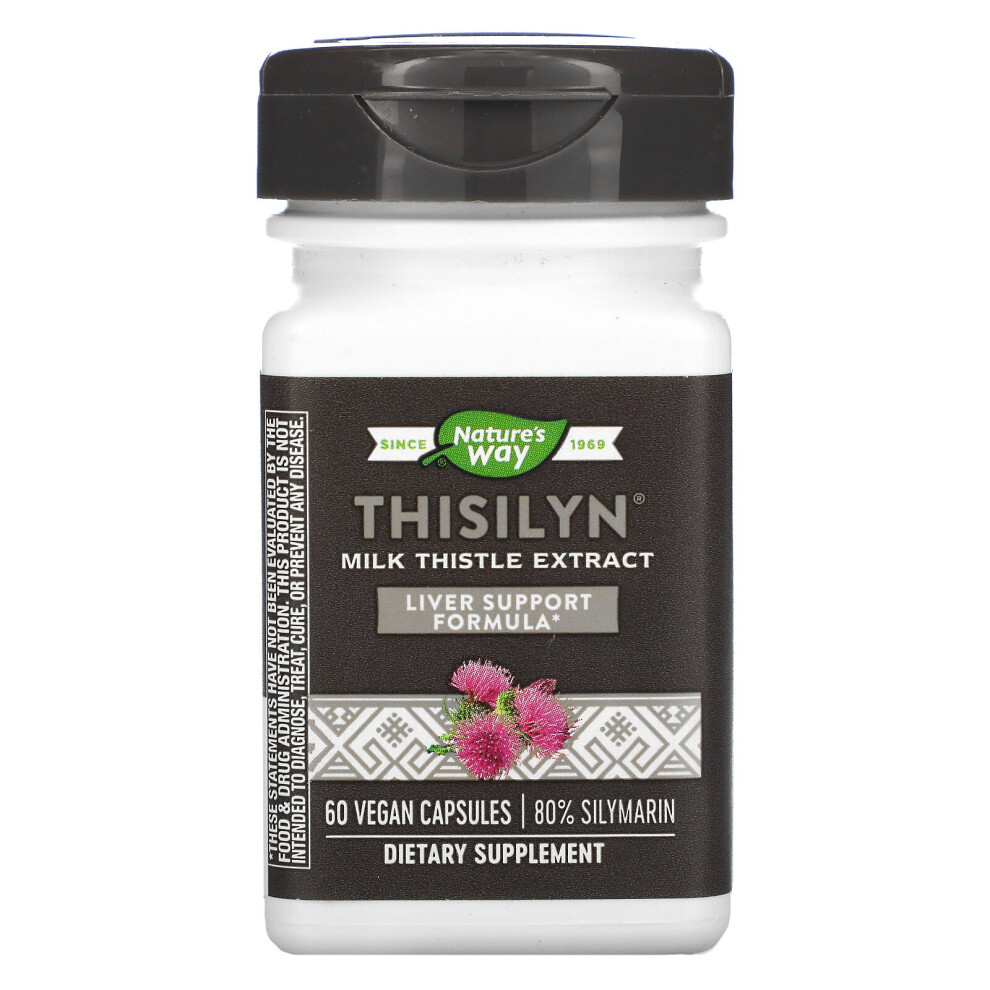 Nature's Way , Thisilyn, Milk Thistle Extract, 60 Vegan Capsules